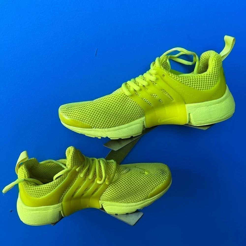 Nike Air Presto men's Size 7 "Triple Yellow" Running Shoes Sneakers